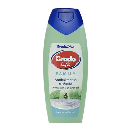 Bradolife Antibakteriális tusfürdő 400ml - family