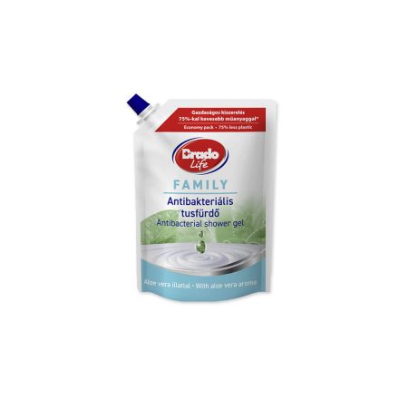 Bradolife Antibakteriális tusfürdő 800ml utántöltő