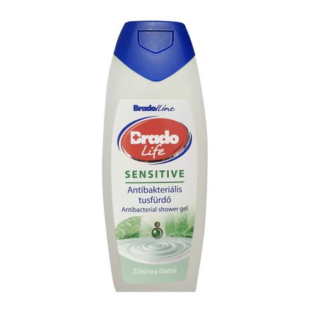 Bradolife antibakteriális tusfürdő 400ml - sensitive