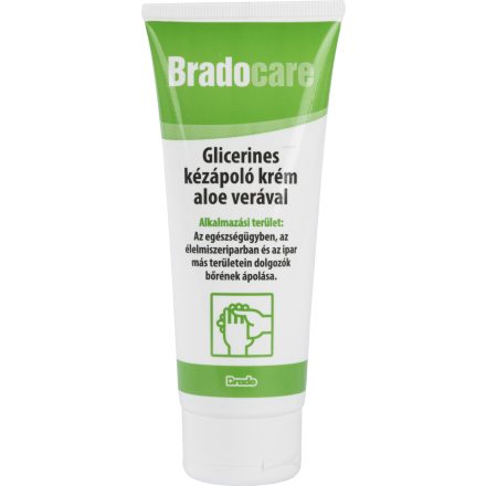 Bradocare glicerines kézápoló krém aloe verával 100 ml