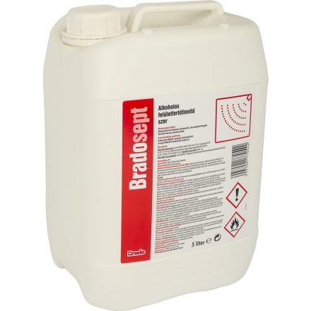 Bradosept alkoholos felületfertőtlenítő szer 5L