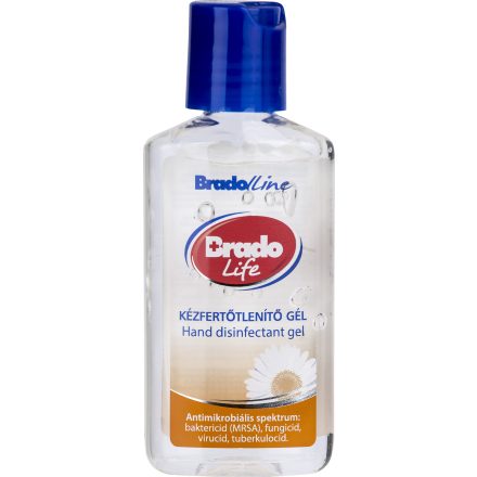 Bradolife kézfertőtlenítő gél Kamilla 50 ml