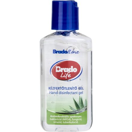 Bradolife kézfertőtlenítő gél Aloe Vera 50 ml