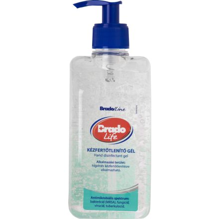 Bradolife kézfertőtlenítő gél 500ml