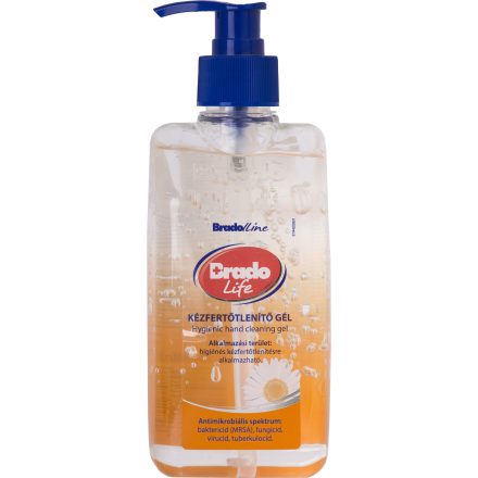 Bradolife kézfertőtlenítő gél Kamilla 500ml