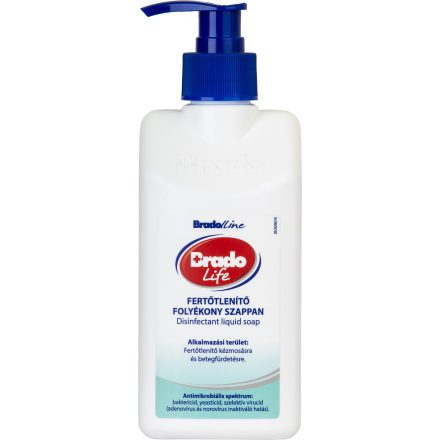 Bradolife fertőtlenítő folyékony szappan 350 ml