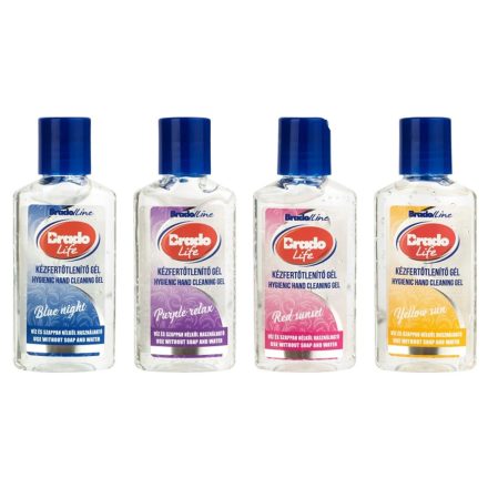 Bradolife kézfertőtlenítő gél parfümös 50 ml
