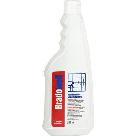 Bradowell alkoholmentes felületfertőtlenítő 500ml kupakos