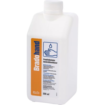 Bradohand propilalkoholos kézfertőtlenítő 500ml 