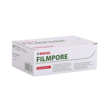 FILMPORE PE Átlátszó sebtapasz 2,5cm*9,15m (120 db/krt)