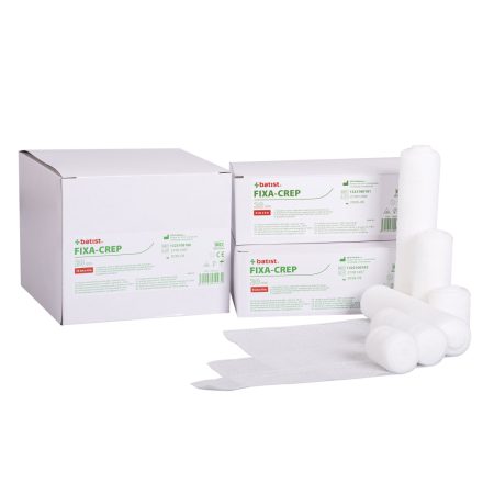 FIXA-CREP Rugalmas pólya 4cm*4m, 100% rugalmasság (20 db/dob)