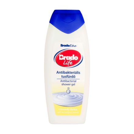 Bradolife Antibakteriális tusfürdő 400ml - citromfű