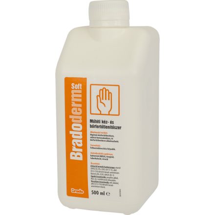 Bradoderm soft műtéti kézfertőtlenítő 500ml